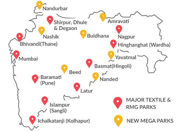 Major Textile Hubs